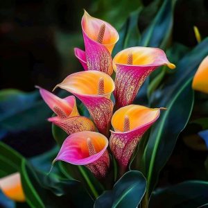 Калла Оникс купить по цене от 450р. в интернет-магазине «Посадика» с доставкой почтой в в Кемерове и по всей России – [изображение №1].